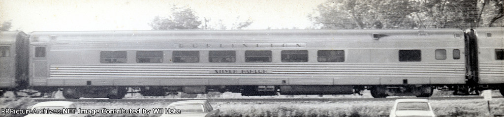 CB&Q Coach-Snack Bar 340 "Silver Parlor"